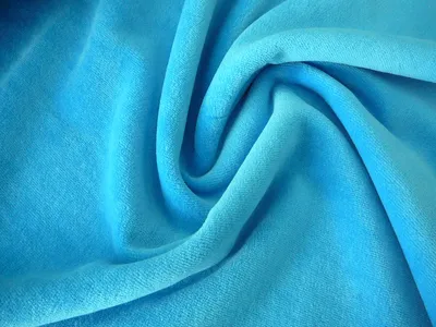 Obrázek produktu pro Kojenecký plyš, tyrkysový, látky, metráž / 50cm