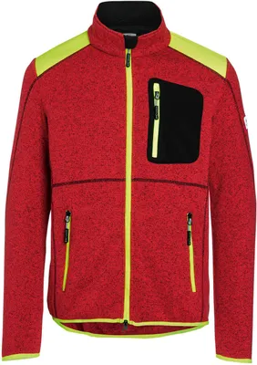Produktbild von Kübler Forest Strickjacke light rot/warngelb Gr. 4XL