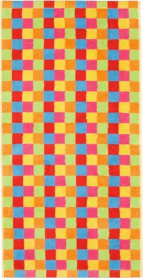 Produktbild von Cawö Lifestyle Cubes Handtuch 50/100cm, Farbe multicolor