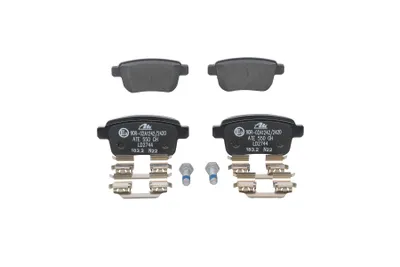 Produktbild von ATE Bremsbeläge Satz Hinten für RENAULT KANGOO Express (FW0/1) 13.0470-2744.2