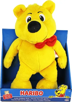 Produktbild von JAKKS Haribo Goldbär Jumbo Plüsch 35cm duftend