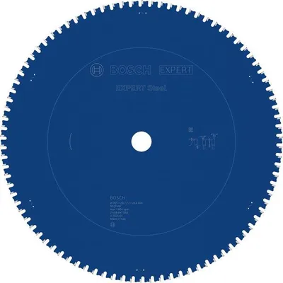 Produktbild von EXPERT Steel Kreissägeblatt, 355x2,6/2,2x25,4 mm, Z90