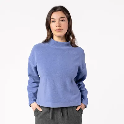 Produktbild von Damen-Fleece Pullover „Usiris“ in Lavender Dust von Living Crafts