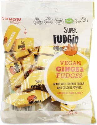 Produktbild von INGWER FUDGT OHNE GLUTEN  150 g - ME GUSTO (SUPER FUDGIO)