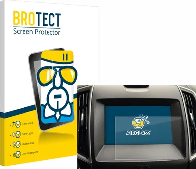 Produktbild von BROTECT Schutzglas für Ford Galaxy Infotainment Sync 3 (2019) Schutzfolie Panzer Folie Glas Display Schutz klar