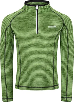 Image de Regatta - Haut en polaire "Berley" avec demi-zip pour enfants RG4502 (164) (Vert jasmin)