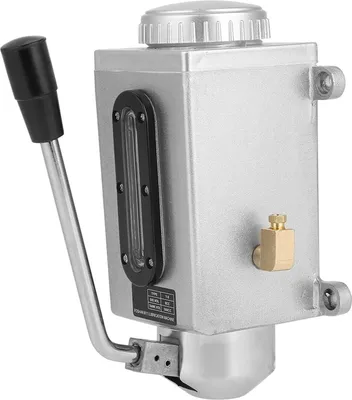 Produktbild von 1 Stück Manuelle Schmierölpumpe – 500CC Handbetrieb, CNC 4mm Doppel-Auslassanschluss für effiziente Schmierung