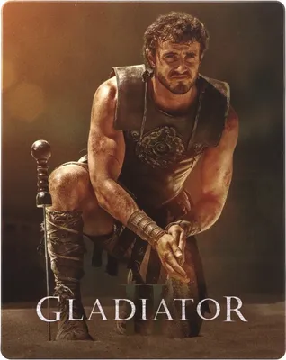 Produktbild von Gladiator II (Deluxe) (steelbook) [Blu-Ray 4K]+ (Gladiator II) [BLU-RAY 4K+2xBLU-RAY]