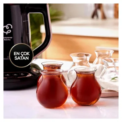 Produktbild von Teegläser-Set für 6 Personen, Spülmaschinenfest, Türkisches Design