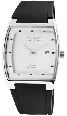 Produktbild von Herrenuhr Silikon Bahri mit Silikonarmband und Mineralglas