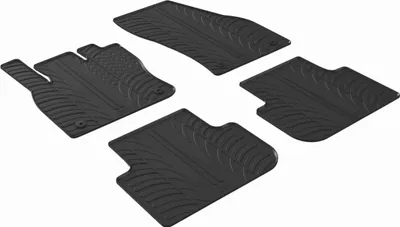 Produktbild von VAICO Fußmatten Set Gummi für VW TIGUAN (AD1) Vorne+Hinten