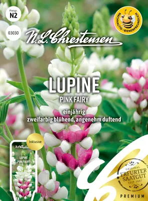 Zdjęcie produktu dla Lupins Pink Fairy | Nasiona łubinu od N.L. Chrestensen
