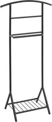 Produktbild von HAKU Herrendiener schwarz - Metall, B/H/T: 45x101x26 cm