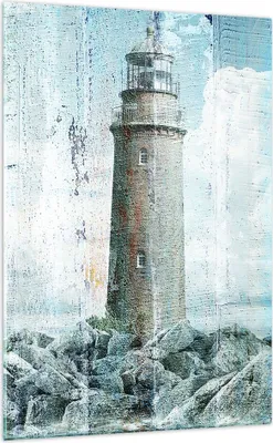 Produktbild von Bilder auf glas - Einteilig - laterne rock - 70x100cm - Glasbilder - Wandbilder - Bilder - zum Aufhängen bereit - Wanddekoration aus Glas - Glas Bilder - Wandbild auf Glas - GPA70x100-3897