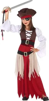 Zdjęcie produktu dla Przebranie pirata dla dzieci (4 szt.) 7-9 lat