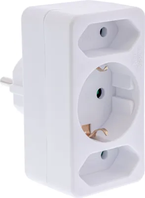 Produktbild von InLine 16471B, Weiß, 47 mm, 87 mm, 78 mm, 64 g, 47 x 87 x 78 mm
