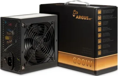 Produktbild von Argus BPS-600 600W (schwarz, 4x PCIe, 600 Watt)