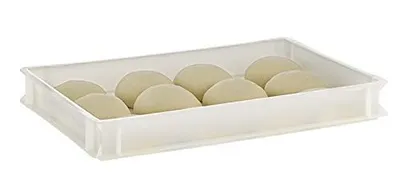 Produktbild von APS 5x Besteckbehälter / Rechteckschalen  Teig- und Pizzaballenbehälter 82440