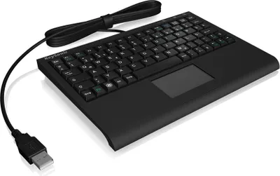 Immagine prodotto di KEYSONIC KeySonic ACK-3410 (US) tastiera Office USB US English Nero