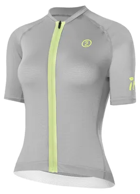 Image de T-shirt Fiets pour femmes - Respirant et à séchage rapide - Gris