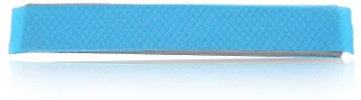 Image de Coussin thermique pour processeur, résistance thermique de 15 W/mK, en silicone, 120 x 20 mm, coussin isolant de refroidissement pour dissipateur thermique de processeur, 120 x 20 x 1,0 mm