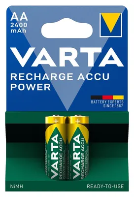 Produktbild von 1x2 Varta RECHARGE ACCU Power 2400 mAH AA Mignon NiMH