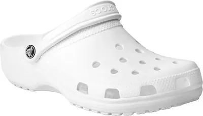 Produktbild von Crocs Classic Clog, Männlich, Erwachsener, Weiß, Einfarbig, 46 - 47, Geschlossene Sandalen