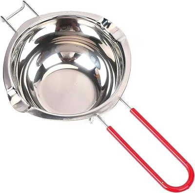Schmelztopf 400 ml Edelstahl mit Silikongriff