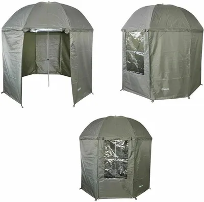 Produktbild von Biwy Carpon Brolly Wasserdichter Karpfen-Schirm mit Fenster, 2,5 m