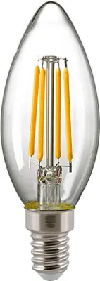 Produktbild von SIGOR 2,5W Kerze Filament klar E14 250lm 2700K dimmbar LED Lampe C35