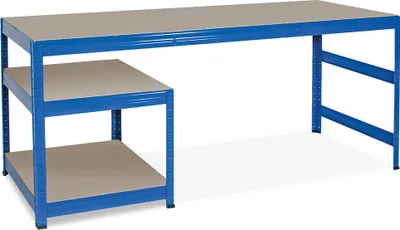 Produktbild von BRB Arbeitstisch/Packtisch/Werkbank, HxBxT 900 x 1800 x 600 mm, Unterbau HxBxT 515 x 600 x 600 mm