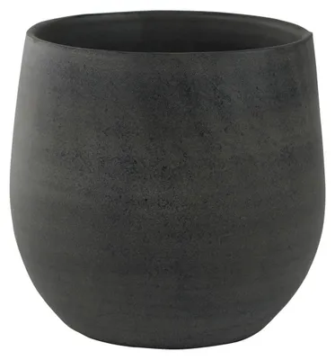 Produktbild von Ter Steege Pflanzentopf - modern - Graphit - 15 x 13 cm
