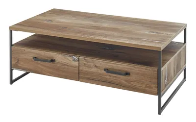 Produktbild von Couchtisch Liv'in Kansas flagstaff dunkel Metall schwarz 110x60