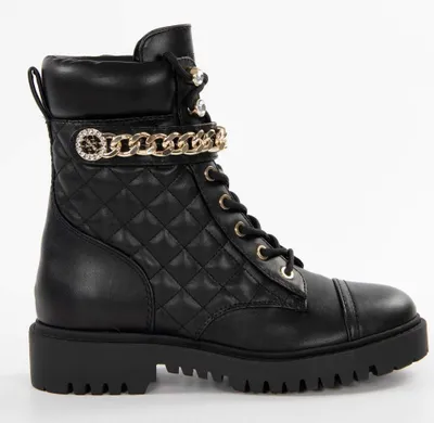 Produktbild von Guess Damen Stiefel mit Kettenapplikation