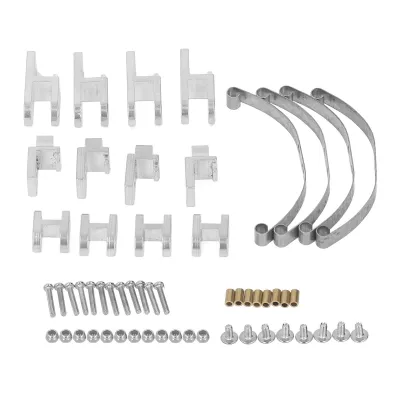 Image de Suspension à lames RC,Suspension à ressorts RC,Kit de ressorts à lames pour WPL,Suspension à lames en alliage d'aluminium au 1/16e,Suspension à lames arrière pour WPL