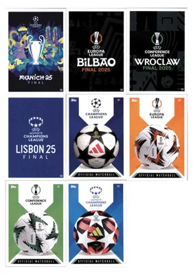 Immagine prodotto di Match Attax Champions League 2024/25 EXTRA - Figurine - Tutte e 8 - Figurine ufficiali Matchball