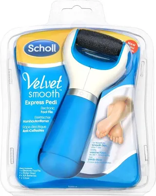 Produktbild von Scholl Velvet Smooth Express Pedi Diamond Hornhautentferner blau
