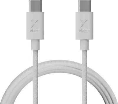 Produktbild von Xtorm Go2 USB-C PD 100W Kabel - 1 Meter - Weiss