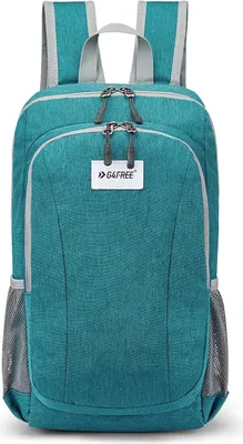 Image de G4Free 10L Mini Daypack Sac à dos de randonnée Enfants Adultes Bleu Vert