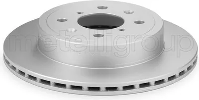 Produktbild von 2x METELLI Bremsscheibe 23-0725C für VW Golf V Schrägheck (1K1) GOLF VI (5K1)