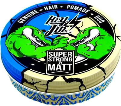 Image de Hey Joe - Duo Pomade Strong&Matte - Pommade à base d'eau pour les cheveux 100ml