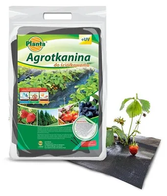 Immagine prodotto di Tessuto agrotextile nero, 100 grammi, dimensioni 3,2 x 10 metri, per uso in agricoltura