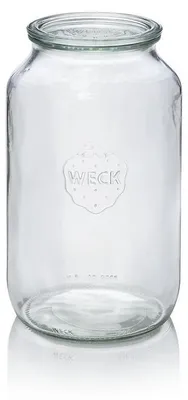 Obrázek produktu pro 4x skleněná válcová nádoba Weck s víčkem Tvar válce 3 l