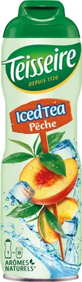 Produktbild von Sirup Pfirsich Eistee 0,6 l - Mathieu Teisseire