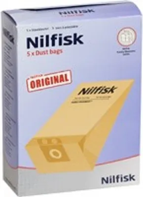 Produktbild von Nilfisk 82222900, Staubbeutel, Nilfisk, BUSINESS DE LUXE, CDB 2010, CDB 2040, CDB 3020, CDB 3050, CDB 3060, CDF 2010, CDF 2040, CDF 2050,..., 5 Stück(e), 5 Stück(e)