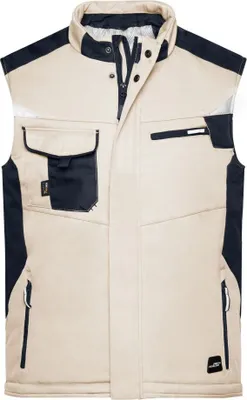 Produktbild von Craftsmen Softshell Vest - STRONG - stone/black, Gr. S