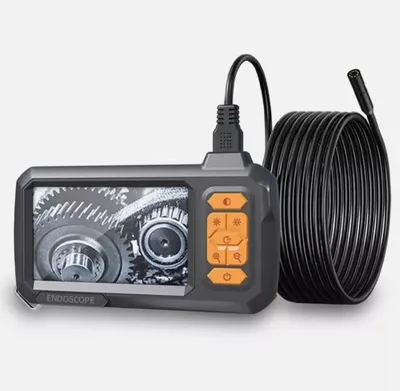 Produktbild von Industrielle 1080P-HD-Endoskopkamera mit 8-mm- und 4,6-Zoll-Bildschirm – Endoskopische Inspektionskamera