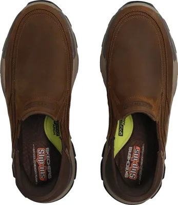 Immagine prodotto di Skechers scarpa slip-on RESPECTED, camoscio, marrone, uomo