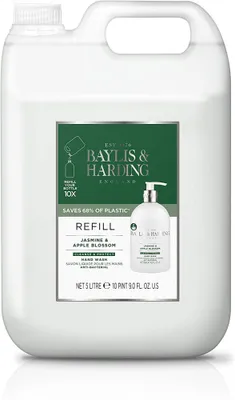 Obrázek produktu pro Baylis & Harding Náplň do tekutého mýdla - Jasmín & Jablečný květ, 5l