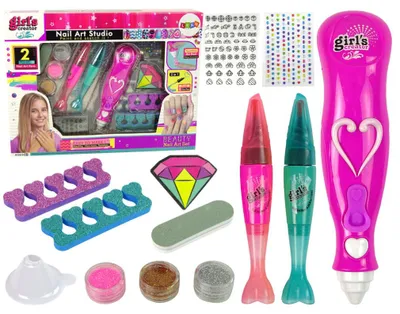 Immagine prodotto di Set di penne glitter per nail art diamanti